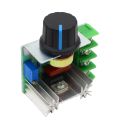 AC 220V 2000W SCR Voltage Regulator Dimming Dimmers Motor Speed Controller Thermostat Electronic Voltage Regulator Module. 