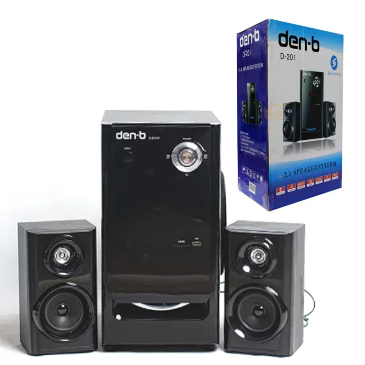 Den-B%202.1%20Subwoofer%20Wireless%20Bluetooth%20Subwoofer%20System%20Buffel%20Set%20Home%20Theater%20Speaker%20Sound%20System%20D-B201%20Sub%20-%20Image%204