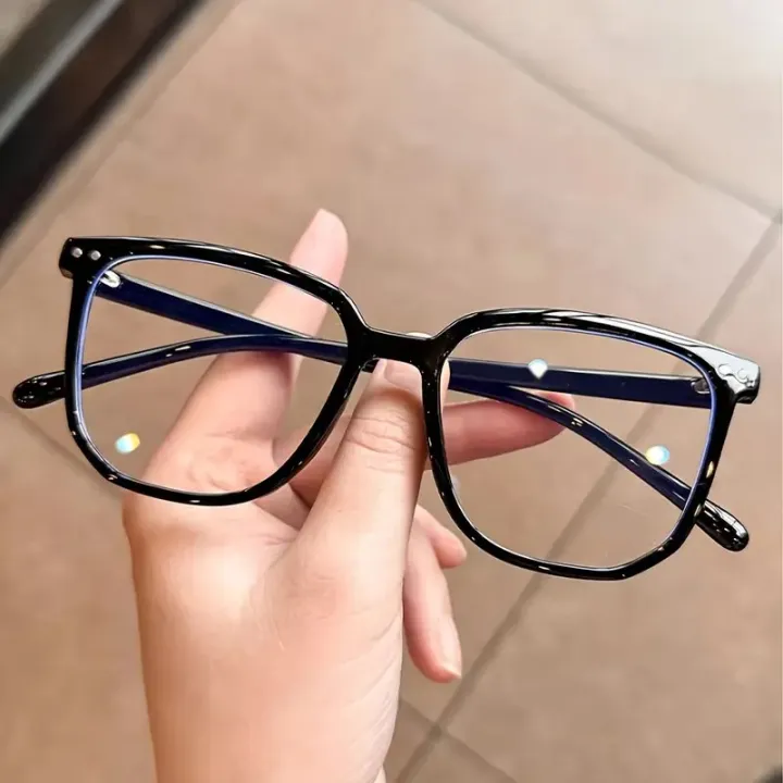 Blue Light Filter Computer Glass Daily Use and Bike Rinding Lite Round Square Design Nurd for Girls and Boys Protection Clear Lens Eye Wear blue light filter its Men and Women Clear Glasses in Daraz Flyer 11