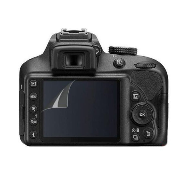 【VogueVenture】3 x LCD Screen Protector Clear Soft PET Film Cover for Nikon D3000 D3100 D3200 D3300 D3400 D3500 DSLR Camera Screen Guard