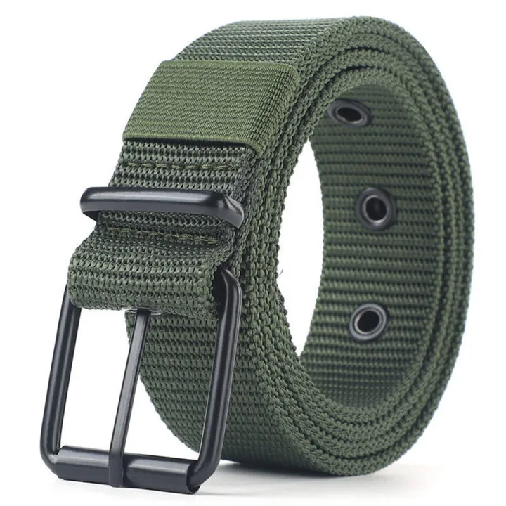 Multi-hole%20Canvas%20belt%20Comfortable%20Jeans%20waistband%20Stylish%20Braided%20belt%20Adjustable%20Pin%20buckle%20belt%20for%20wear%20Casual%20outings%20Jeans%20lovers%20Men's%20belts%20Fashion%20accessories%20-%20Image%209