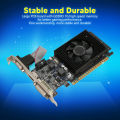 G210 1GD3 Graphics Card 1GB GDDR3 64bit Memory Graphics Card PCIE 2.0 Plug and Play 520MHz Core Frequency DVI for Gaming. 
