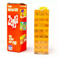 Zenga Original Wood Block Game zenga High Quality Wooden Block zenga Stacking Games Building Blocks. 