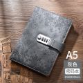 dairy books for girls A5 Password Notebook Cute School Notes Book Student Secret Diary with Lock Office Agenda Planning Log Writing Supplies. 