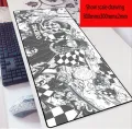 Demon Gamer Anime Hd Mouse Mousepad Pad Locking Edge Computer Keyboard Pc Mice Mats Print Xxl For Csgo Slayer Pad(Demon Slayer 7_900Mmx400Mmx2Mm). 