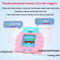 224Pcs Baby Flash Card Reader Chinese English Speaker Language Learning Toys Electronic Toy with Sound Effect Pre-School Interactive Toy Early education Device Children Gift for Baby Kids Children. 