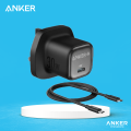 Anker Zolo B2698K21 30W PD 3.0 With USB-C to USB-C 3FT Cable. 