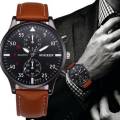 MIGEER Leather Band Watch. 