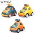 Pull-back Toy Cars Fun Cartoon Car Toy Set for Kids Pull Back Inertial Drive Vehicle Models for Boys Girls Educational Truck Toys Gift for Toddlers. 
