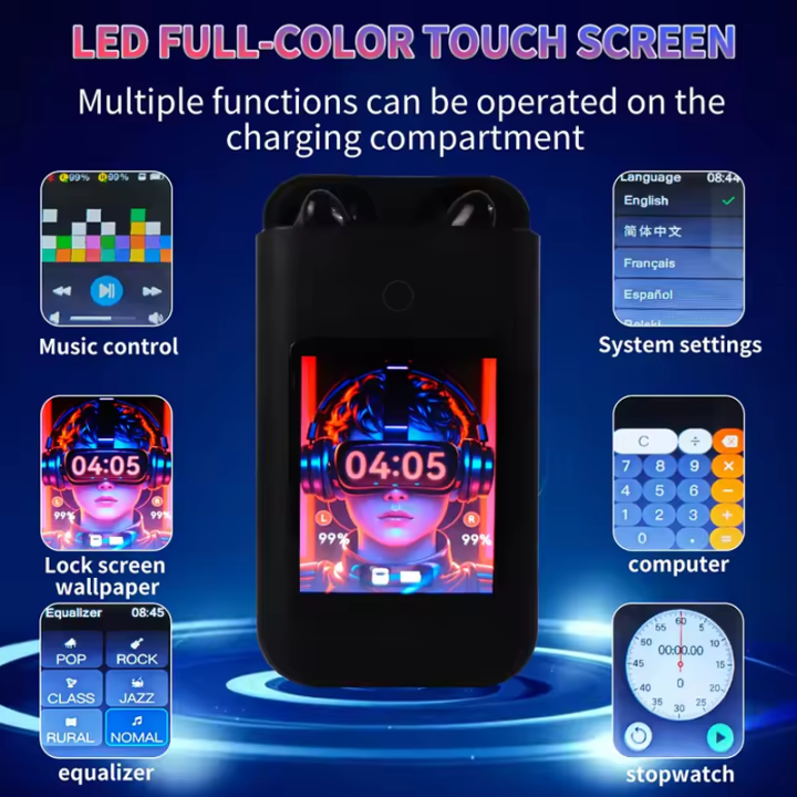 Large%20Screen%20Touch%20Earphone%20Large%20Battery%20Multiple%20Function%20In%20Ear%20Style%20Headphone%20Flashlight%208000mAH%20Power%20Bank%20Music%20Game%20-%20Image%204
