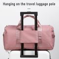 High-Quality Pink Duffle Bag, Dry Wet Separated Sport Handbag for Men Women Gym Training Travel Backpack Yoga Bag - Perfect for. 