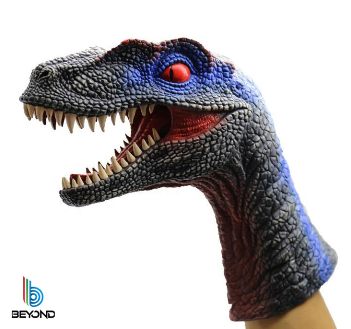Dino Dinosaur Hand Puppet Toy Gift for Kids fun time play game
