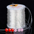 100m Transparent Elastic Thread Cord Elastic Line For Jewellery Making Diy Bracelet Necklace Beaded Accessories. 