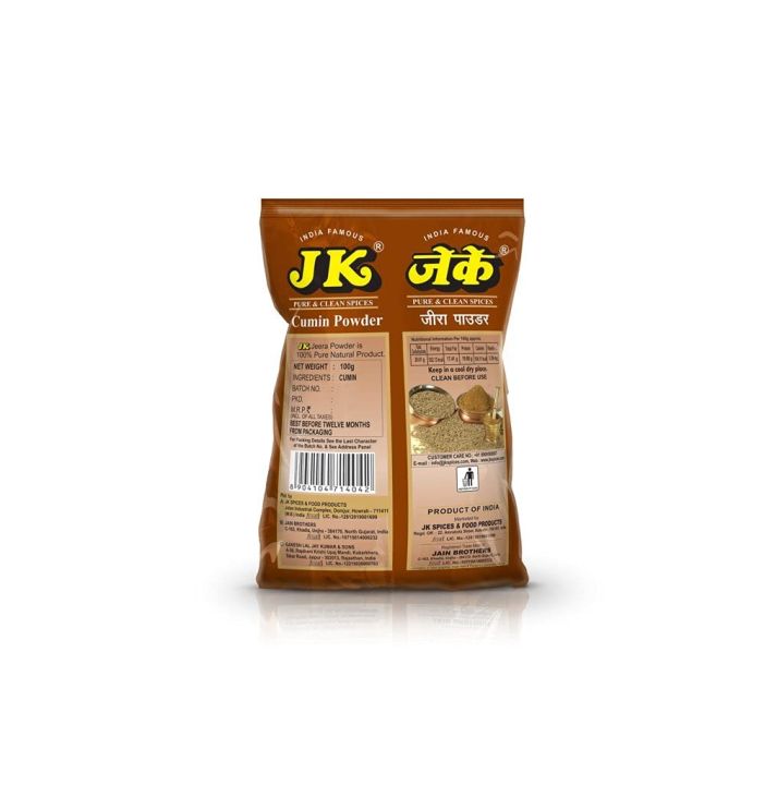 JK%20Jeera%20Powder,%20100g%20(Pack%20of%201)%20%7C%20Cumin%20Powder/Dhana%20Jeera/JIRA%20Powder%20%7C%20Indian%20Origin%20Spice%20%7C%20Natural%20%7C%20No%20Artificial%20Flavour%20Added%20FROM%20INDIA%20(SAM)%20-%20Image%202