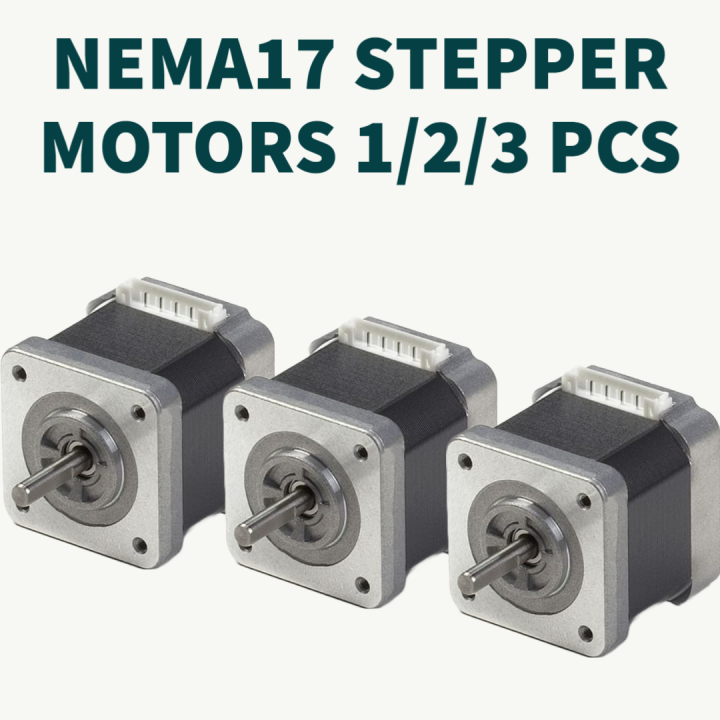 Stepper Motor NEMA17 MINEBEA High Quality High Torque 1/2/3 Pieces For CNC Machine, 3D Printer ,Arduino , Factory Automation , Diy Projects
