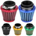 QUANBU 38Mm Air Filter Intake Induction Kit Universal for Off-Road Motorcycle ATV Quad Dirt Pit Bike Mushroom Head Air Filter Cleaner Blue. 