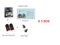 Brand New Sarafox F6 6 Finger Mobile Game Trigger Controller Alloy Gamepad Joystick Aim L1 R1 Key Button for IPhone. 