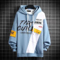 Yfashion Men's Hooded Sweatshirt (Gray). 