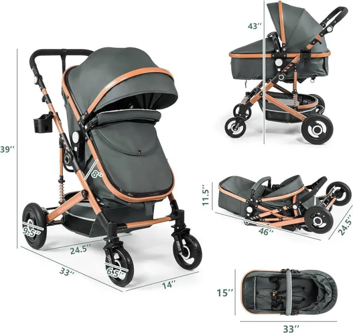 COLOR%20TREE%202-in-1%20Baby%20Stroller,%20High%20View%20Baby%20Stroller,%20Reversible%20Crib%20Stroller%20for%20Newborn,%20Folding%20Chair%20with%20Footmuff,%20Cup%20Holder,%20Safety%20Wrist,%20Mesh%20%7C%20INeedz%20KUH%20T901A%20-%20Image%204