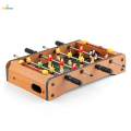 Portable Table Top Football Educational Toys Gift Mini Table Top Foosball Game for Family Game. 