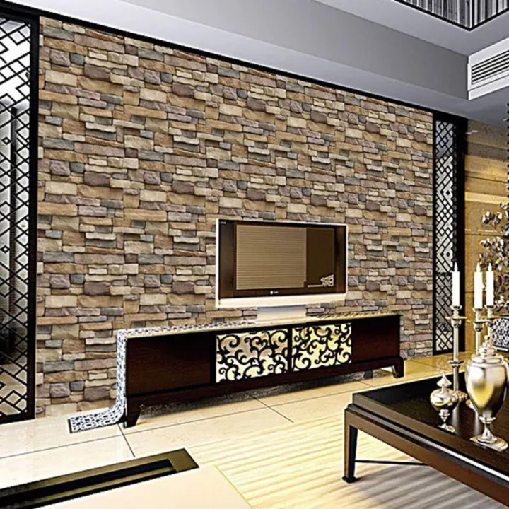 Wall%20Paper%20Brick%20Stone%20Rustic%20Effect%20Self%20Adhesive%20Wall%20Sticker%20Home%20Decor%20-%20Image%203