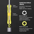 Magnetic Screwdriver Set - 12 Interchangeable Bits for Any Task. 