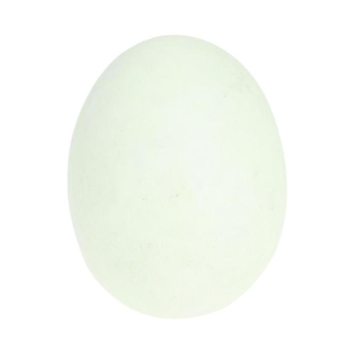 ALLOYSEED Luminous Ball Egg Shape Natural Calcite Glowing Pearl Stones Lucky Stone