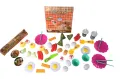 Chinese Breakfast Food Playset / 46 Pieces / 22*5*30 CM /  Chinese Play Food Cooking Toys Children Pretend Play Food Toy Simulation Kitchen Set Toy For Girls Boys Kids Toddlers. 