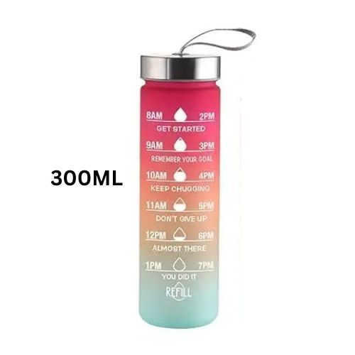 Motivational Water Bottle for Your Sports Activity 300ML