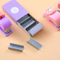 1/3Pcs Cartoon Animal Mini Stapler Cute Portable Stapler Keychain Binding Tool File Organizer Office Stationery School Student Supplies. 