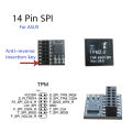 TPM 2.0 Encryption Security Module Remote Card 14 Pin SPI TPM2.0 Security Module for ASUS Motherboard. 