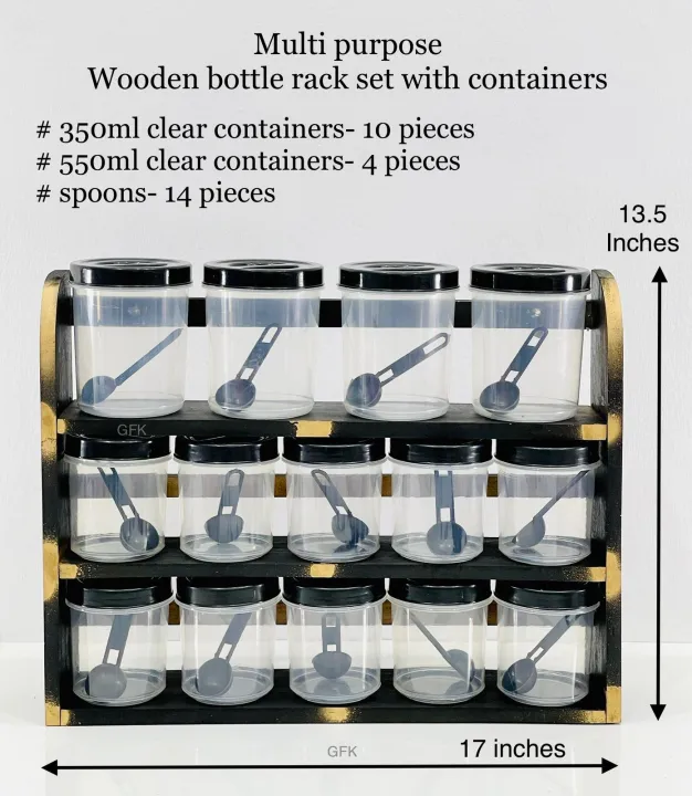 Premium%20Wooden%20Bottle%20Rack%20With%20Gold%20Top%20Containers%20and%203%20Spoons%20(Small/%20Large)%20/%20Spices%20Rack%20with%20Bottles%20/%20Kitchen%20Rack%20/%20Free%20Bottles%20/%20Wall%20Rack%20-%20Image%204