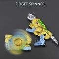 2 in 1 Dinosaur Transforming Spinner Deformation Spinning Top Spinner Toy Mechanical Gyro Portable Fidget Toy Stress Relief Toy. 