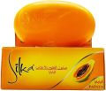 Silka Papaya Whitening Soap 135g – Original Skin Brightening & Lightening Soap with Natural Papaya Extract | Removes Dead Skin Cells | Moisturizing Herbal Soap for All Skin Types. 