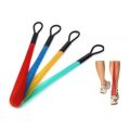 Plastic Shoehorn for Men, Women with Comfort Grip Shoe Horns for Boots Shoes (Travel Size) - Flexible Shoe Horn for Elderly. 