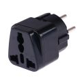 Portable Universal Socket to Israel Plug Power Adapter Travel Charger. 