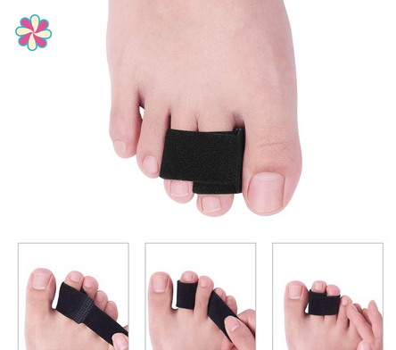 1%20Pair%20Broken%20Toe%20fabric%20Wraps%20Cushioned%20Bandages%20tapes%20Hammer%20Toe%20Separator%20Splints.Toe%20Straight%20Hammertoe%20Wrap,%20One%20Size%20Fits%20All,%20Relieve%20Toe%20Pain%20-%20Image%202