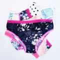 Shucky Branded panties for girls Ladies panty women's Underwear 6 in pack Cotton Panties with Lace waist. 