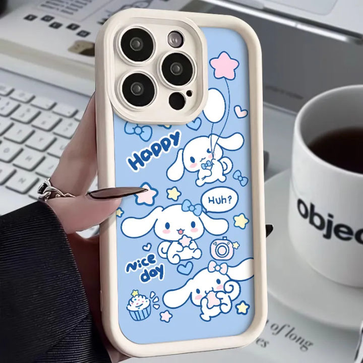 Cinnamoroll babycinnamoroll iPhone15 Phone Case Apple 14/13/12 Cartoon ip11 Cute xr/7p Anti-Fall 8p Soft Shell x