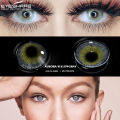 【HOT】 EYESHARE 2Pcs Color Contact Lenses For Eyes Aurora Brown Green Colored Lense Yearly Beauty Makeup Cosmetic Grayeyes Contact Lens. 