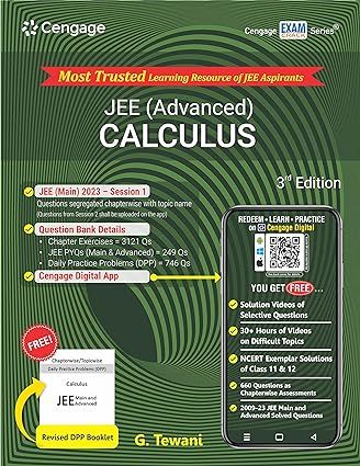 Cengage Exam Crack Series : JEE (Advanced) Calculus - 9789355735836