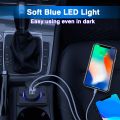 Dual USB QC 3.0 Car Charger Socket 12v 24v Power Outlet For Car Boat Vehicle Bus RV ATVW Phone Charger Adapter Panel. 