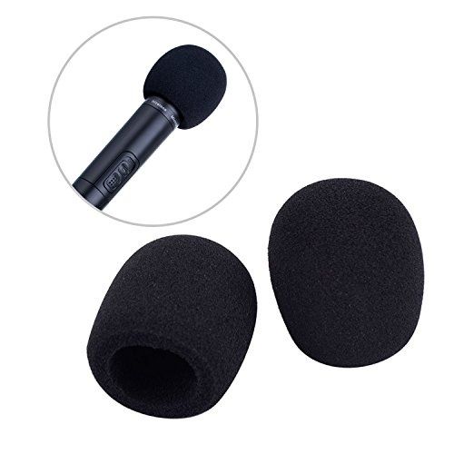 Portable wireless stage microphone windshield dj wind shield mic cover foam microphone sponge