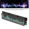 Sound Spectrum Analyzer High Resolution LED Music Spectrum Display for Studio. 