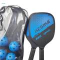 Set Rackets Carry Bag with 4 Balls Lightweight for Indoor. 
