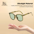 LouisWill Folding Sunglasses In Round Packaging Handbag Decorative Sun Glasses Outdoor Travel Sunscreen Sunglasses Women UV400 Trendy Sunglasses For Women Polarized Round Chic Retro Sunglasses. 