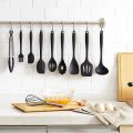 10Pcs Kitchen Cookware Set Nonstick Silicone Spatula Spoon Oil Brush BBQ Clip Heat Resistant Kitchen Utensils DIY Baking Tools. 