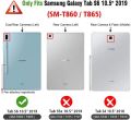 Stand case For Samsung Galaxy Tab S6 10.5 SM-T860 SM-T865 Cover Case Ultra Slim 2 Folded Soft Back Shell Smart tab S6 Case. 