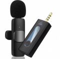 K35 Wireless Microphone  Portable Audio Video Recording  Plug Play Mic For IPhone /Android /Camera Live Game Mobile Phone. 