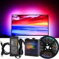 DIY Ambilight TV PC dream screen USB LED strips computer monitor LCD screen USB background LED strip. 